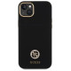 Guess Silicone Logo Strass 4G Case for iPhone 15 Plus / 14 Plus 6.7" - Black