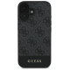 Guess 4G Bottom Stripe Case for iPhone 16 Plus 6.7" - Gray
