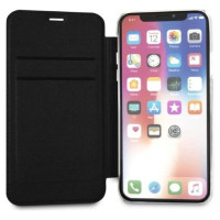Karl Lagerfeld Signature Glitter iPhone X/Xs Case - Black
