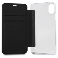 Karl Lagerfeld Signature Glitter iPhone X/Xs Case - Black