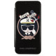 Karl Lagerfeld Signature Glitter iPhone X/Xs Case - Black