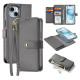Dux Ducis Lawa Leather Case for iPhone 15 - Gray