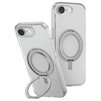 Uniq Swivix 360 Rotating Kickstand Case for iPhone 16e - Clear