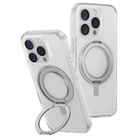 Uniq Swivix 360 Rotating Kickstand Case for iPhone 16 Pro - Clear