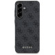 Guess 4G Metal Gold Logo Case for Samsung Galaxy A36 - Black