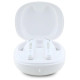 Guess Flat Classic Logo Electroplated TWS Headphones - White