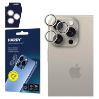 3Mk Protection 3mk HARDY Lens Protection Pro Glass for Apple iPhone 15 Pro - Beige