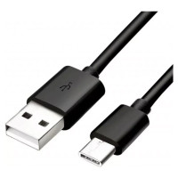 Samsung EP-DW700CBE USB-A - USB-C Cable 1.5m (Bulk - Replacement Packaging) - Black