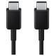 Samsung EP-DX310JBE USB-C - USB-C 3A Cable 1.8m (Bulk - replacement packaging) - black