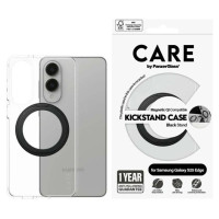 Panzerglass CARE by PanzerGlass Feature Black Kickstand & QI Case for Samsung Galaxy S25 Edge - Transparent
