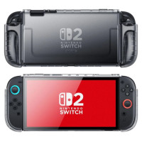 Supcase Crystal Case for Nintendo Switch 2 - Transparent Black