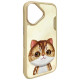 Nimmy Big Eyed Pet 2.0 Cat Case for iPhone 16 - Green