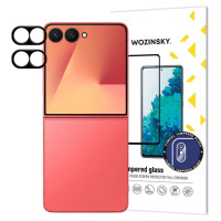 Wozinsky Black Wozinsky Full Camera Glass for Samsung Galaxy Z Flip 7, Set of 2