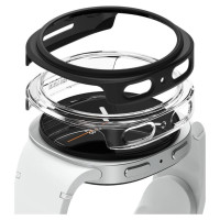 Ringke Slim 2-pack Case for Samsung Galaxy Watch 8 44mm - Transparent-Matte Black