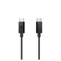 Spigen EB6020CC 60W Cable + USB-C / USB-C Cable 200 cm - Black