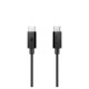 Spigen EB6020CC 60W Cable + USB-C / USB-C Cable 200 cm - Black