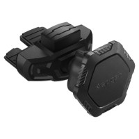 Spigen QS24 phone holder for CD slot in car magnetic - black