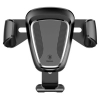 Baseus Gravity Car Mount gravity air vent car holder for 4-6" phone black (SUYL-01)