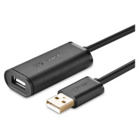 Ugreen active cable USB 2.0 extension cable 480 Mbps 5 m black (US121 10319)