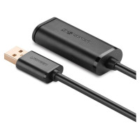 Ugreen active cable USB 2.0 extension cable 480 Mbps 5 m black (US121 10319)