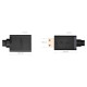 Ugreen adapter cable HDMI (female) - mini HDMI (male) 4K 60 Hz Ethernet HEC ARC audio 32 channels 22 cm black (20137)