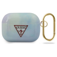 Guess GUACAPTPUMCGC02 AirPods Pro cover blue/blue Tie & Dye Collection