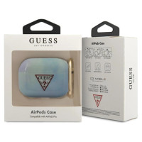 Guess GUACAPTPUMCGC02 AirPods Pro cover blue/blue Tie & Dye Collection