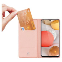 Dux Ducis Skin Pro Bookcase type case for Samsung Galaxy A42 5G pink