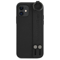 Mercedes MEHCP12SLSSBK iPhone 12 mini 5,4" czarny/black hardcase Strap Line