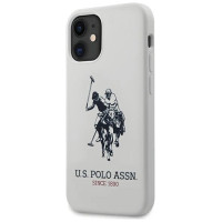 U.s. Polo Assn. US Polo USHCP12SSLHRWH iPhone 12 mini 5,4" biały/white Silicone Collection