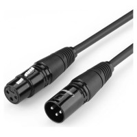 Ugreen AV130 66717 audio XLR (female) - XLR (male) cable for microphone / amplifier 2m - black