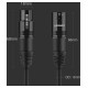 Ugreen AV130 66717 audio XLR (female) - XLR (male) cable for microphone / amplifier 2m - black
