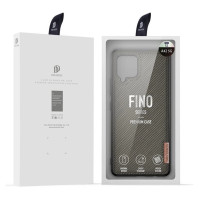 Dux Ducis Fino case covered with nylon material for Samsung Galaxy A42 5G green