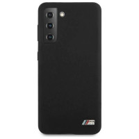 BMW Etui BMW BMHCS21MMSILBK S21+ G996 czarny/black Silicone M Collection