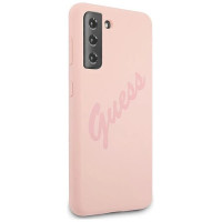Guess GUHCS21MLSVSPI S21+ G996 pink/pink hardcase Script Vintage