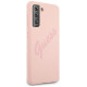 Guess GUHCS21MLSVSPI S21+ G996 pink/pink hardcase Script Vintage