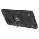 Wozinsky Ring Armor Case Kickstand Tough Rugged Cover for Samsung Galaxy A42 5G pink