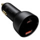 Baseus Superme fast car charger USB / USB Type C 100W PPS Quick Charge Power Delivery + USB cable Type C 100W (20V/5A) 1m black (TZCCZX-01)