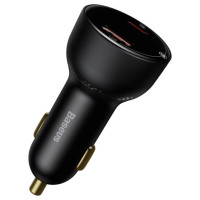 Baseus Superme fast car charger USB / USB Type C 100W PPS Quick Charge Power Delivery + USB cable Type C 100W (20V/5A) 1m black (TZCCZX-01)