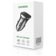Ugreen Car Charger USB Type C / USB 24W Power Delivery Quick Charge Gray (30780)