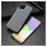 Dux Ducis Fino case covered with nylon material for Samsung Galaxy A22 4G gray