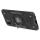 Wozinsky Ring Armor Case Kickstand Tough Rugged Cover for Samsung Galaxy A22 4G blue