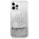 Guess GUHCP12LLG4GSI iPhone 12 Pro Max 6.7" silver/silver hardcase 4G Big Liquid Glitter