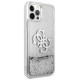 Guess GUHCP12LLG4GSI iPhone 12 Pro Max 6.7" silver/silver hardcase 4G Big Liquid Glitter