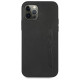 Mercedes AMG AMHCP12LDOLBK iPhone 12 Pro Max 6,7" czarny/black hardcase Leather Hot Stamped