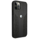 BMW Etui BMW BMHCP12LRSPPK iPhone 12 Pro Max 6,7" czarny/black hardcase Leather Curve Perforate