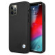 BMW Etui BMW BMHCP12MRCDPK iPhone 12/12 Pro 6,1" czarny/black hardcase Leather Deboss