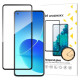 Wozinsky Tempered Glass Full Glue Super Tough Screen Protector Full Coveraged with Frame Case Friendly for Oppo Reno6 4G black
