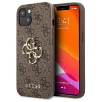 Guess GUHCP13M4GMGBR iPhone 13 6,1" brązowy/brown hardcase 4G Big Metal Logo