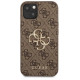 Guess GUHCP13M4GMGBR iPhone 13 6,1" brązowy/brown hardcase 4G Big Metal Logo